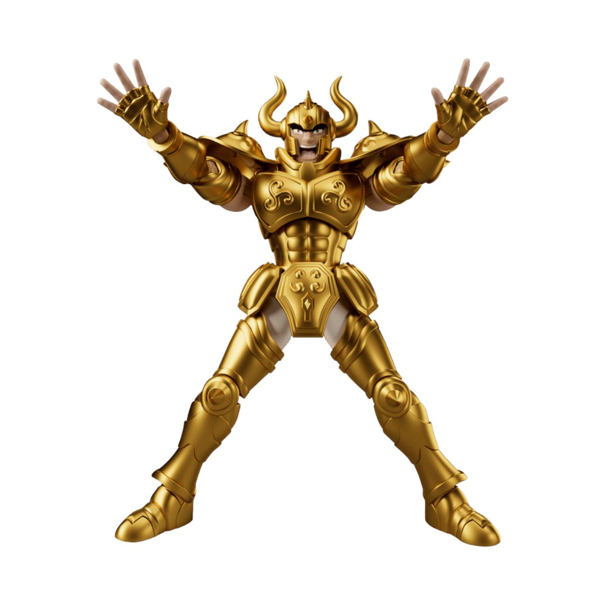 LOS CABALLEROS - Taurus Aldebaran Figura Saint Seiya Blokees Champion Class