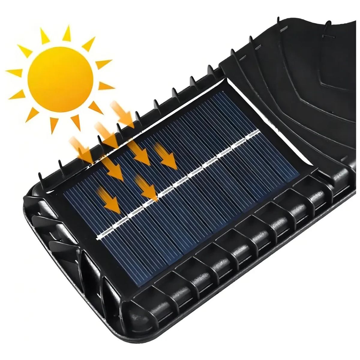 GENERICO - LAMPARA SENSOR SOLAR 72 LED