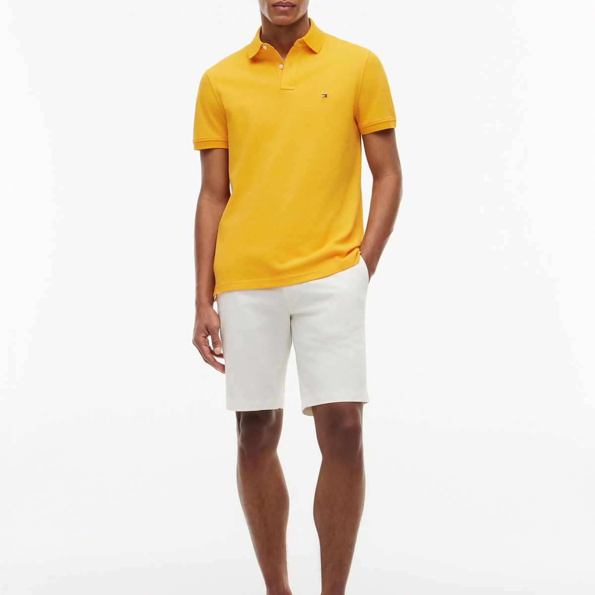 TOMMY HILFIGER - Polo naranja 1985 de corte regular Tommy Hilfiger