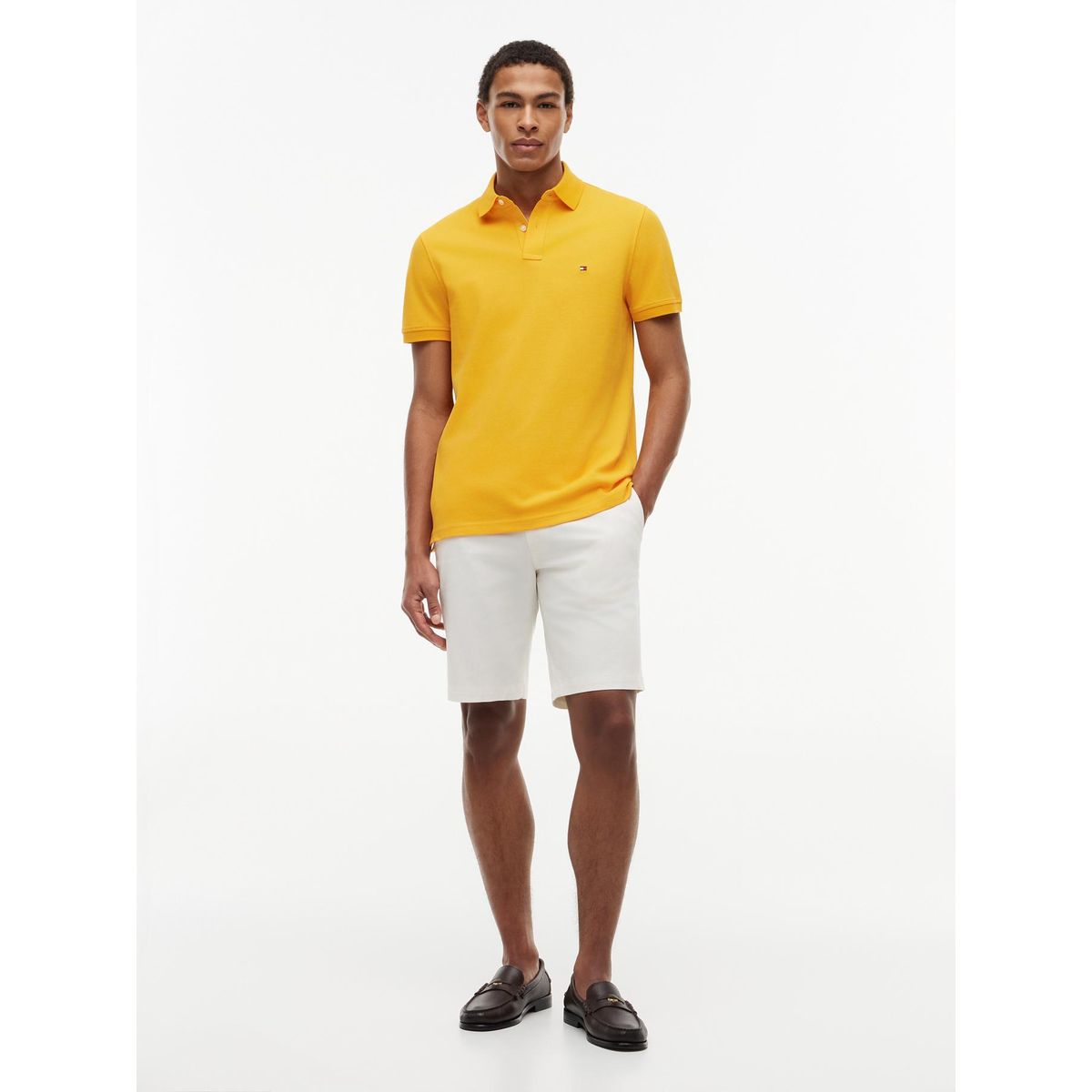 TOMMY HILFIGER - Polo naranja 1985 de corte regular Tommy Hilfiger
