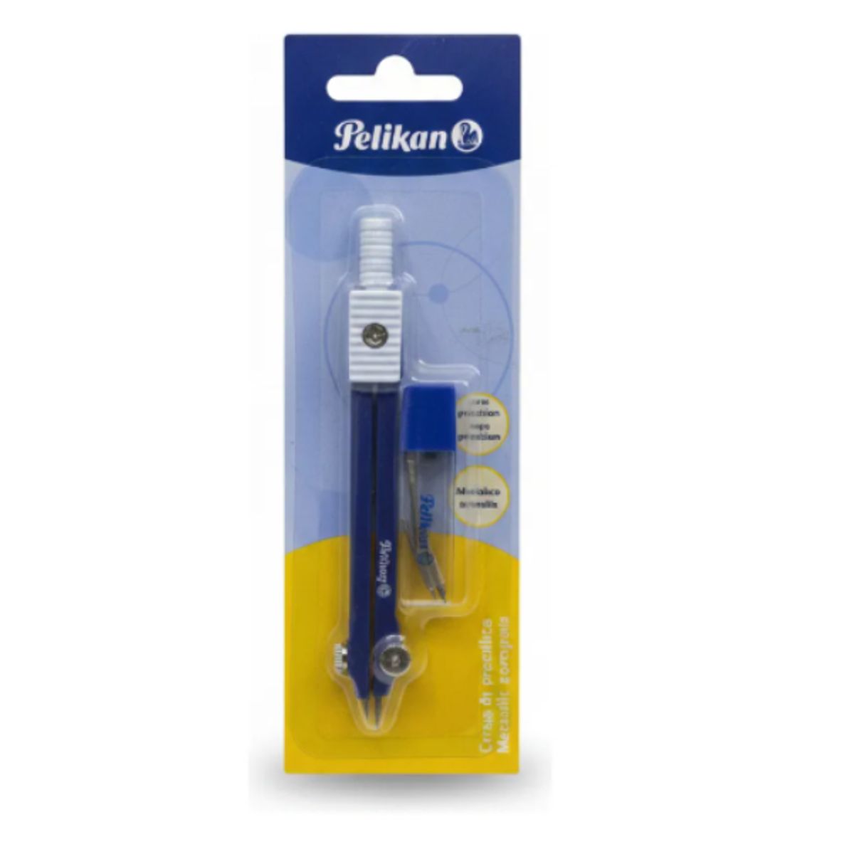 GENERICO - Compas Pelikan Metálico Precision Pequeño X1 Und