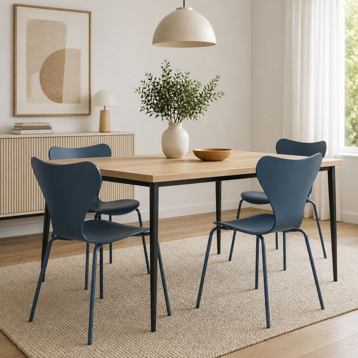 MUEBLES MOLTI - Set x 4 Sillas Auxiliar Soniay