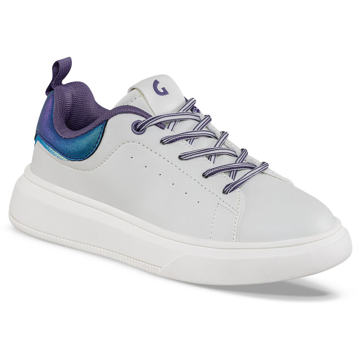 LOS GOMOSOS - Tenis Casuales Kivra Blanco-Mora Los Gomosos para Niña