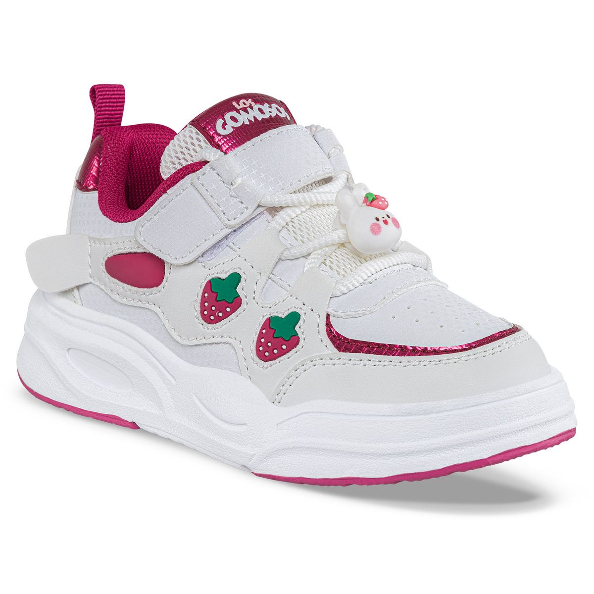 LOS GOMOSOS - Tenis Urbanos Ginav Blanco-Vino Los Gomosos para Niña