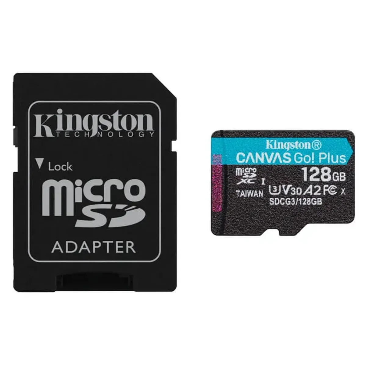 KINGSTON - Memoria Kingston Canvas Go! Plus 128 GB microSDXC (SDCG3/128GB)