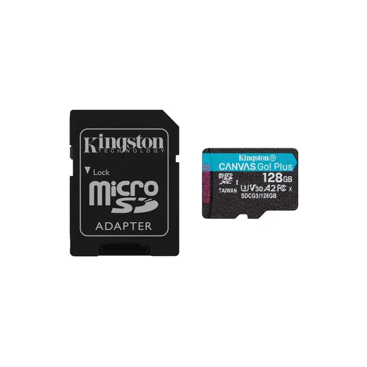 KINGSTON - Memoria Kingston Canvas Go! Plus 128 GB microSDXC (SDCG3/128GB)