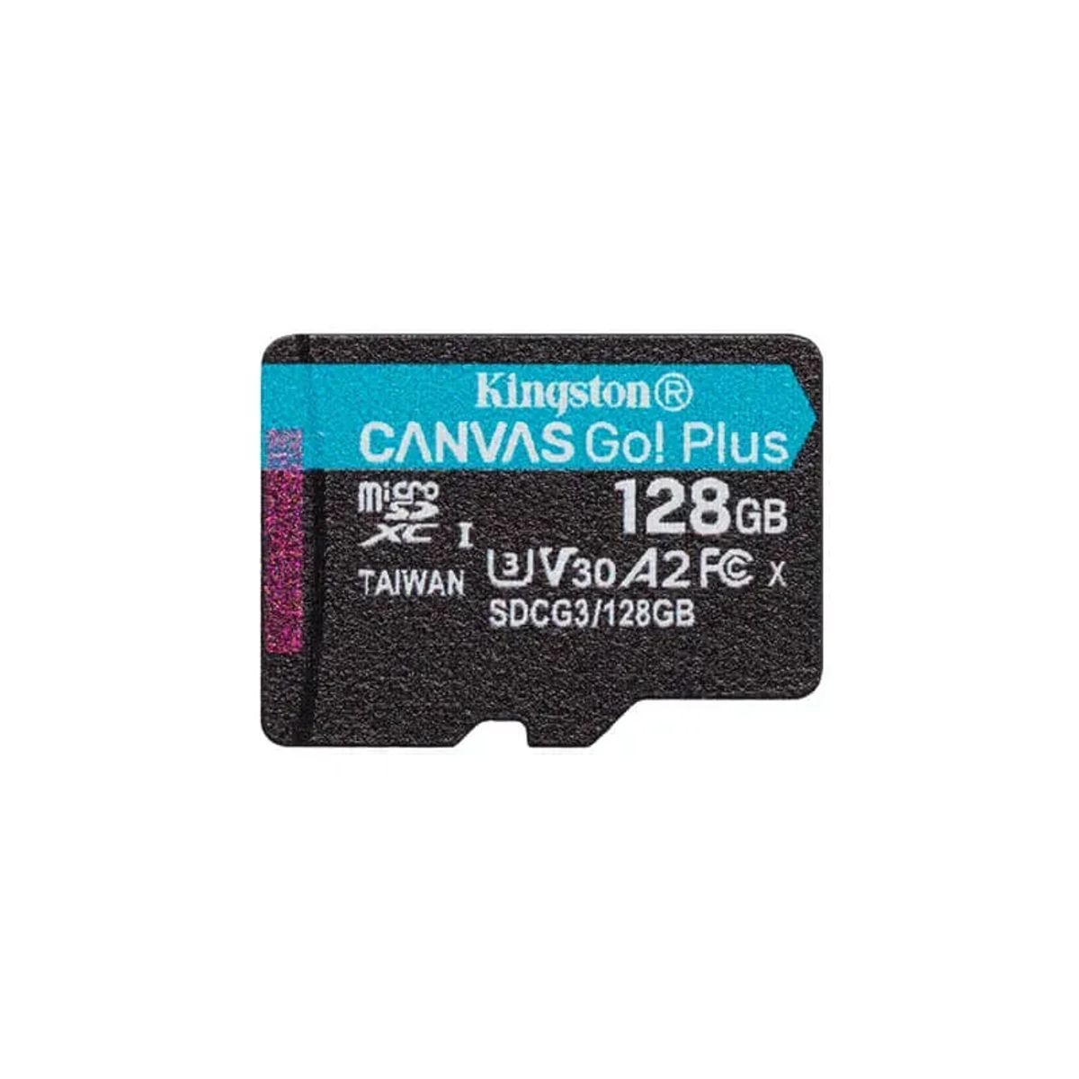 KINGSTON - Memoria Kingston Canvas Go! Plus 128 GB microSDXC (SDCG3/128GB)