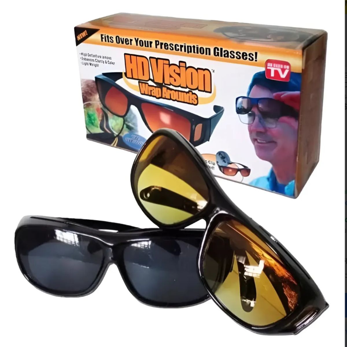 GENERICO - Gafas Hd VIsion Ultra para conducir de dia noche