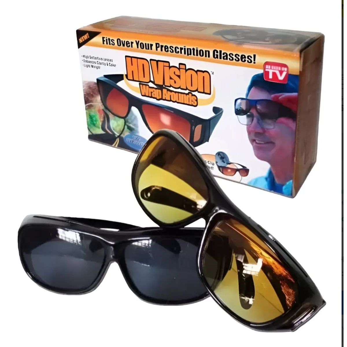 GENERICO - Gafas Hd VIsion Ultra para conducir de dia noche