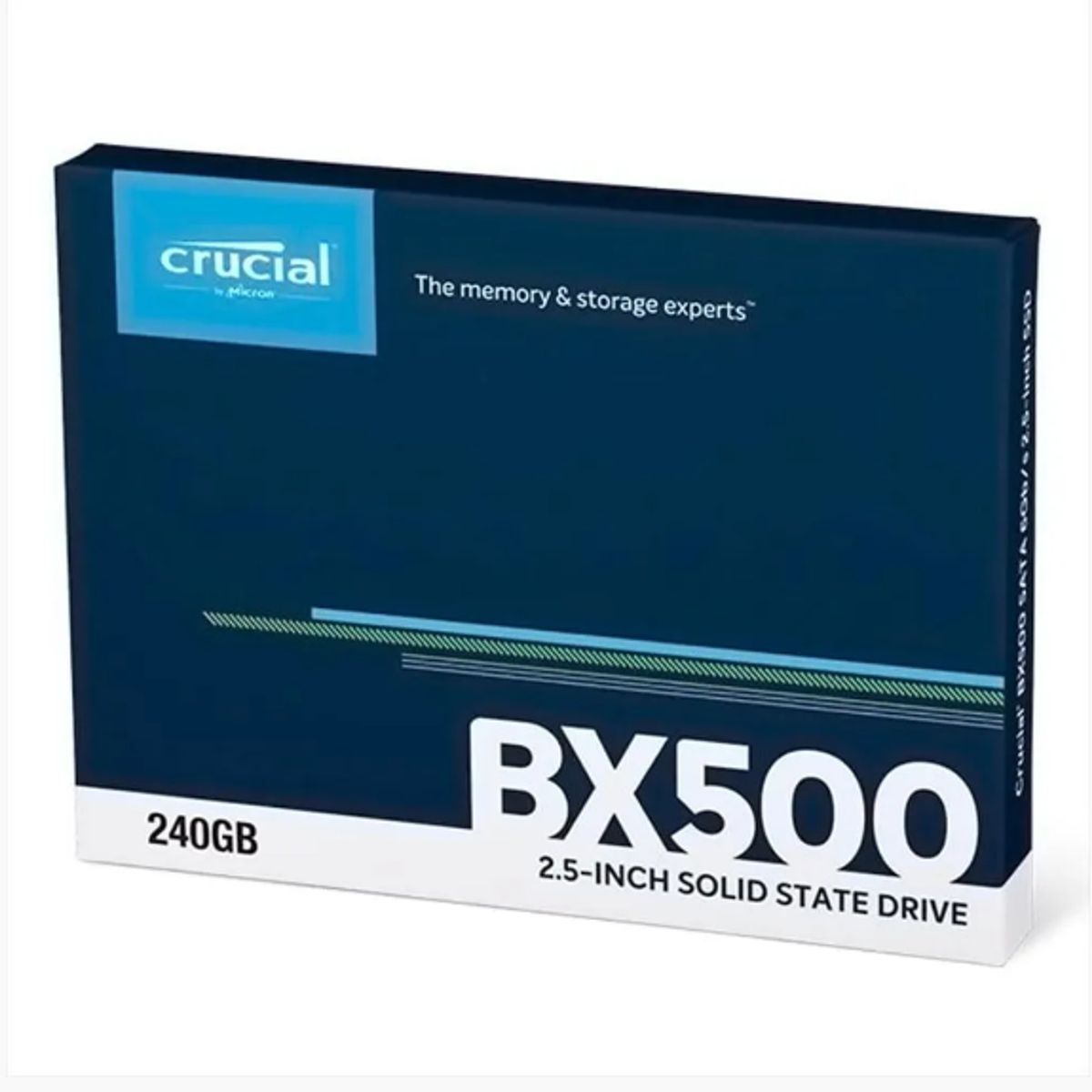 SATA - DISCO SSD CRUCIAL 240GB SATA BX500 540MBs