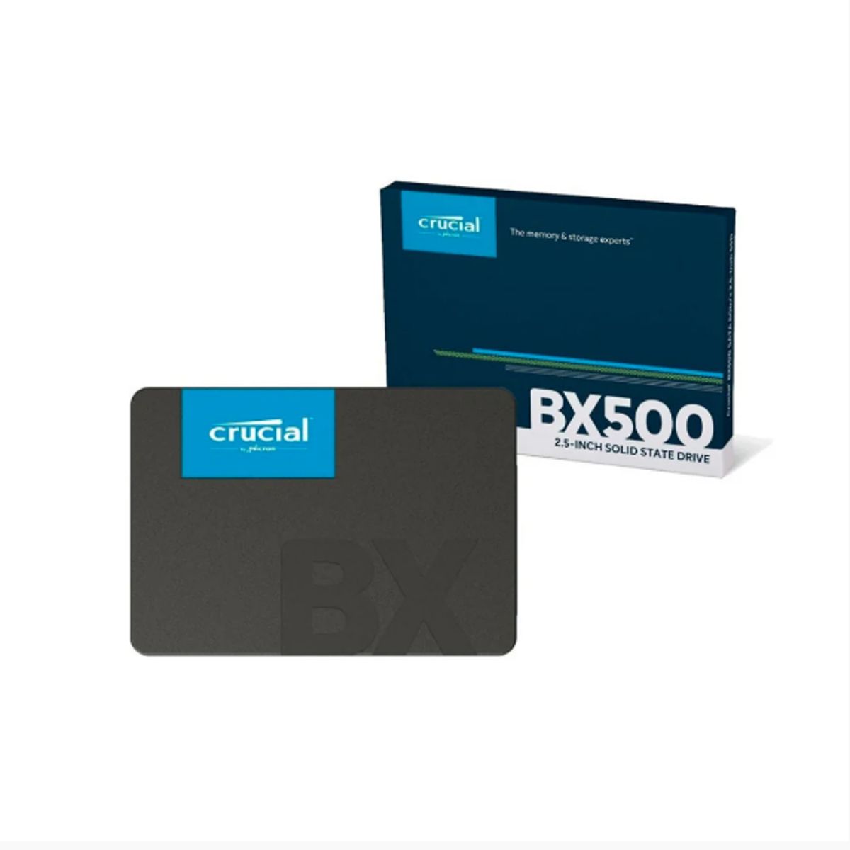 CRUCIAL - DISCO SSD CRUCIAL 500GB SATA BX500 540MBs