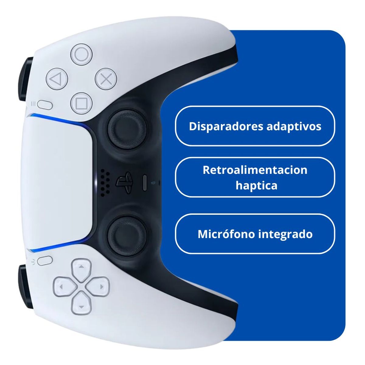 SONY - Control PS5 DualSense - Blanco