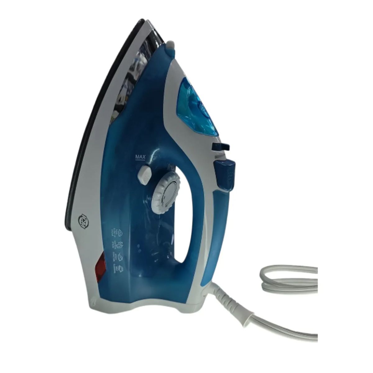 ICM - Plancha De Ropa Icm-p04 1500w Color Azul Cerámica Vapor Vert