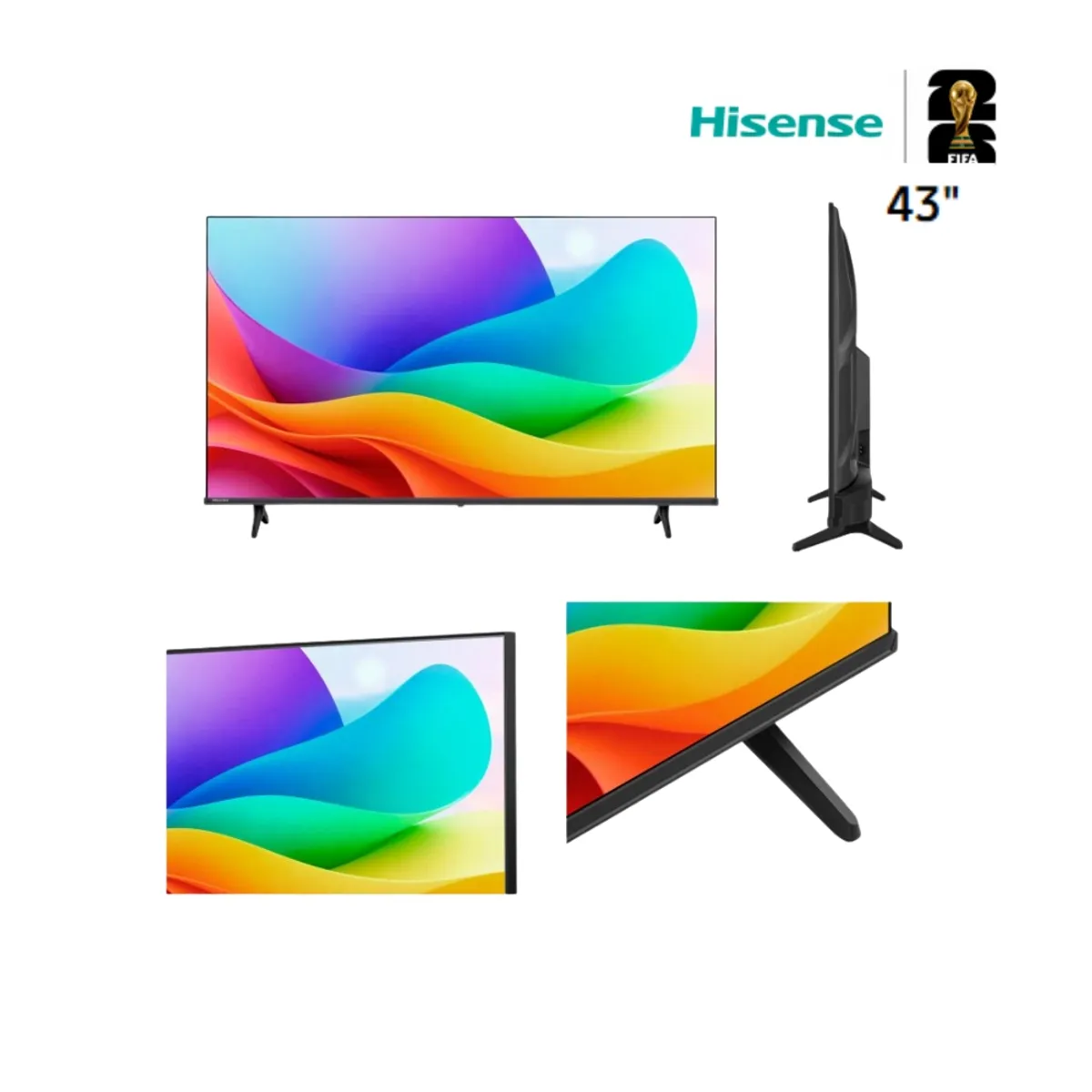 HISENSE - TELEVISOR HISENSE 43 PULGADAS QLED FHD SMART TV 43Q4SV