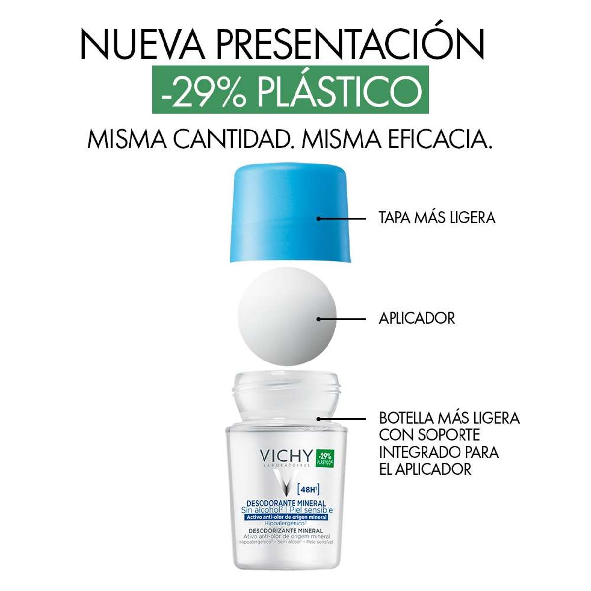 VICHY - VICHY Desodorante Mineral 48H 50 ml