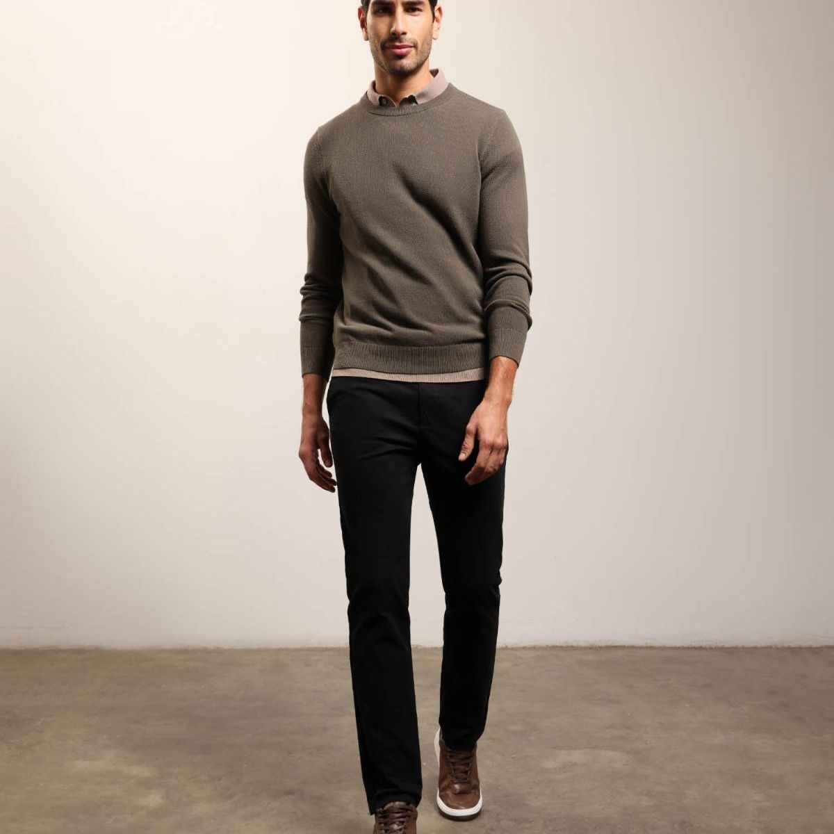 PATPRIMO - Pantalón Chino Unicolor Para Hombre  Para Hombre Negro Patprimo