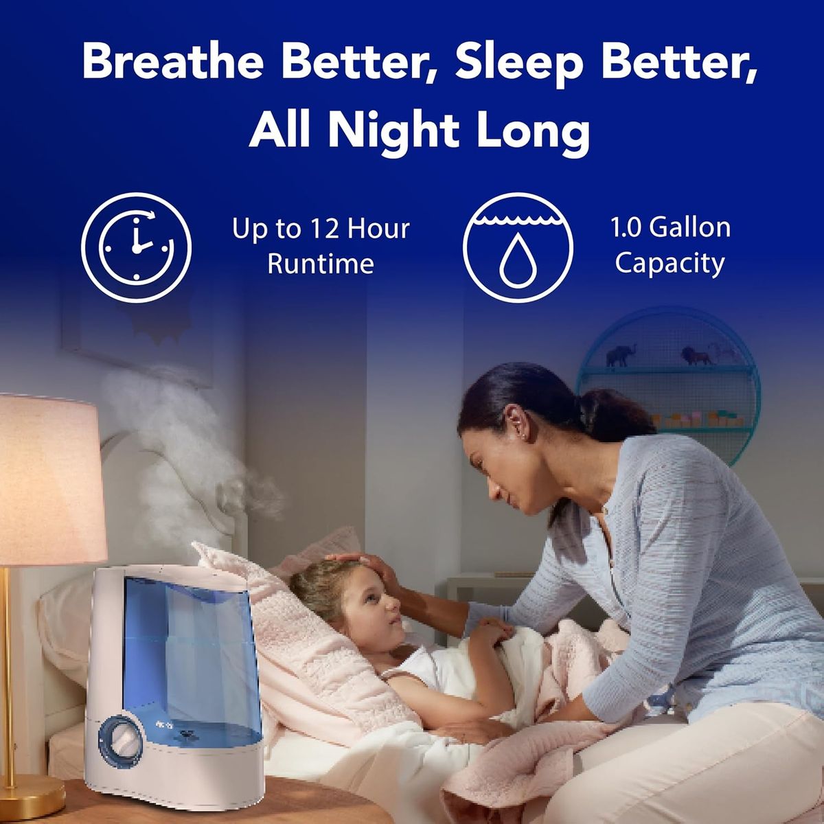 VICK - Humidificador Vicks Warm Mist Para Habitacion Envio Inmediat