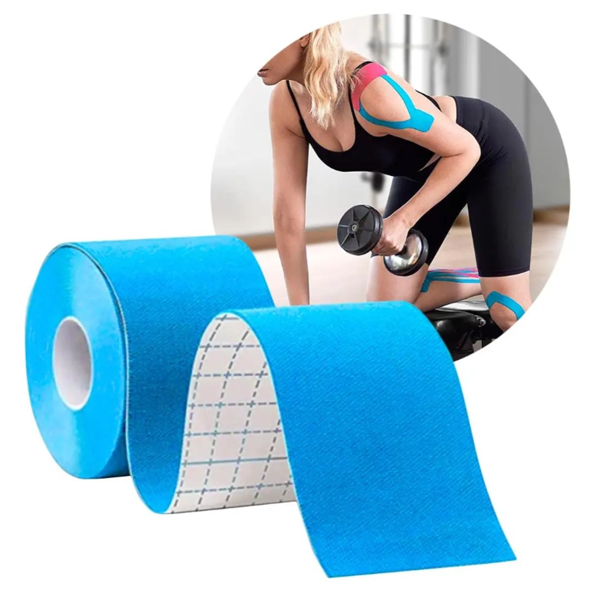 GENERICO - Cinta Kinesiologica Vendaje Neuromuscular Kinesio Tape