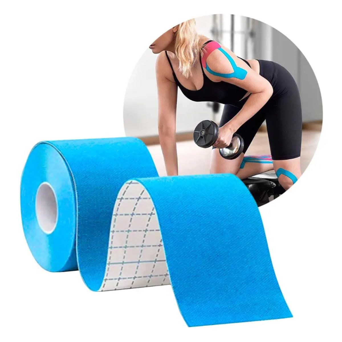 GENERICO - Cinta Kinesiologica Vendaje Neuromuscular Kinesio Tape