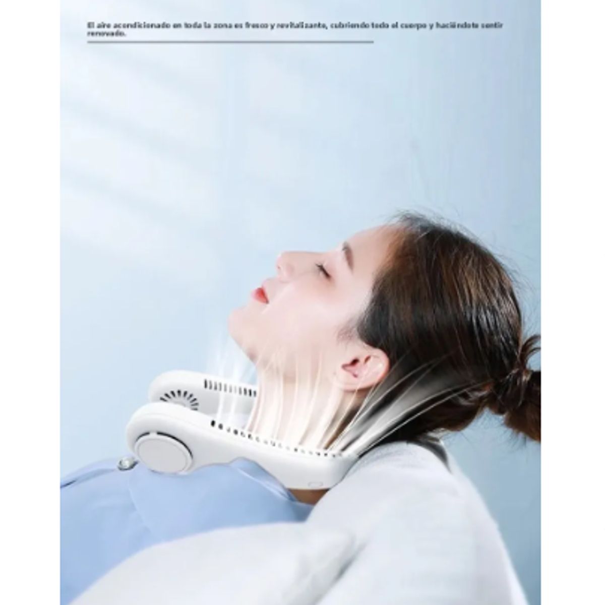 GENERICO - Ventilador De Cuello Portátil Recargable
