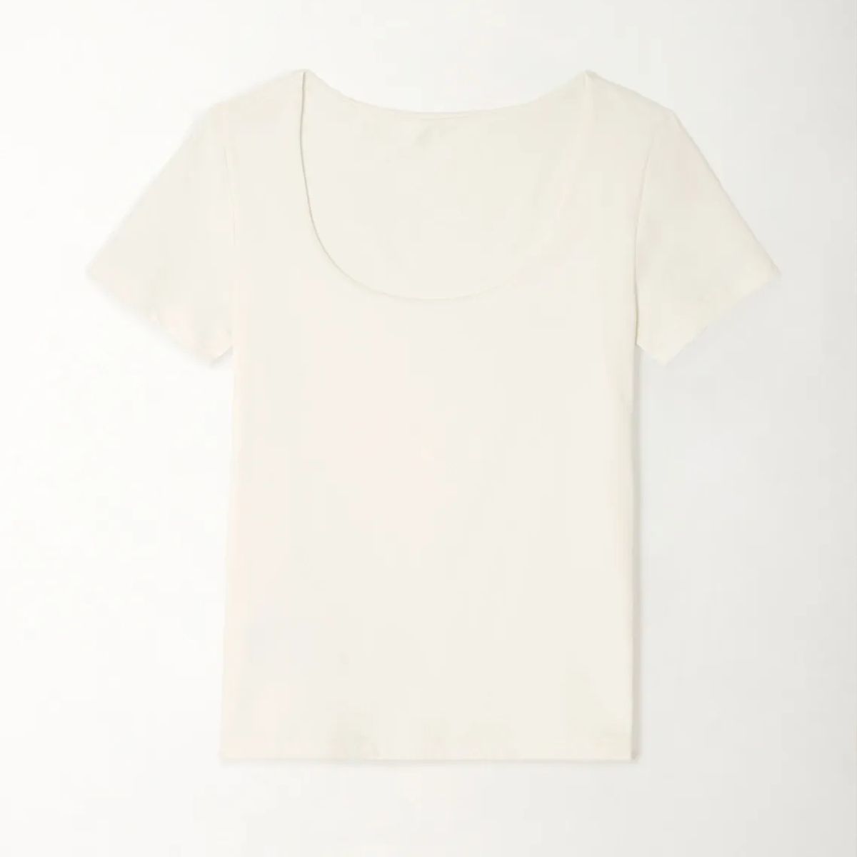 TENNIS - Camiseta básica manga corta blanca para mujer