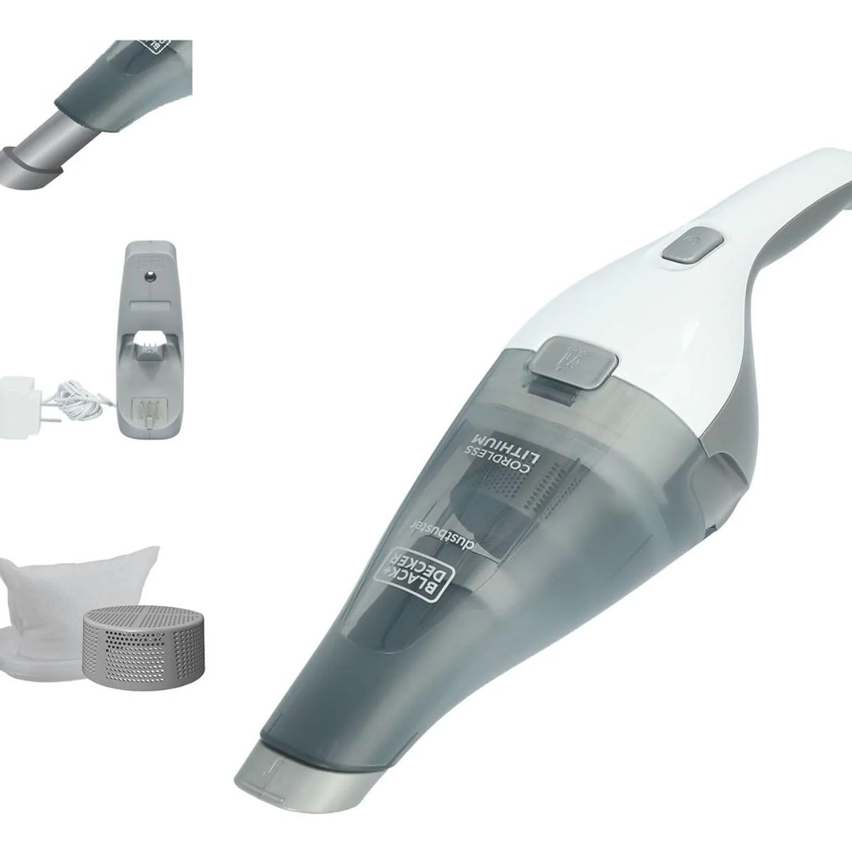 BLACK+DECKER - Black+decker Aspiradora De Mano Inalámbrica Multiuso