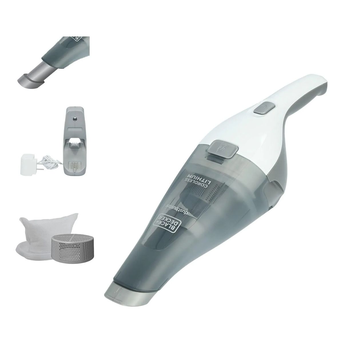BLACK+DECKER - Black+decker Aspiradora De Mano Inalámbrica Multiuso