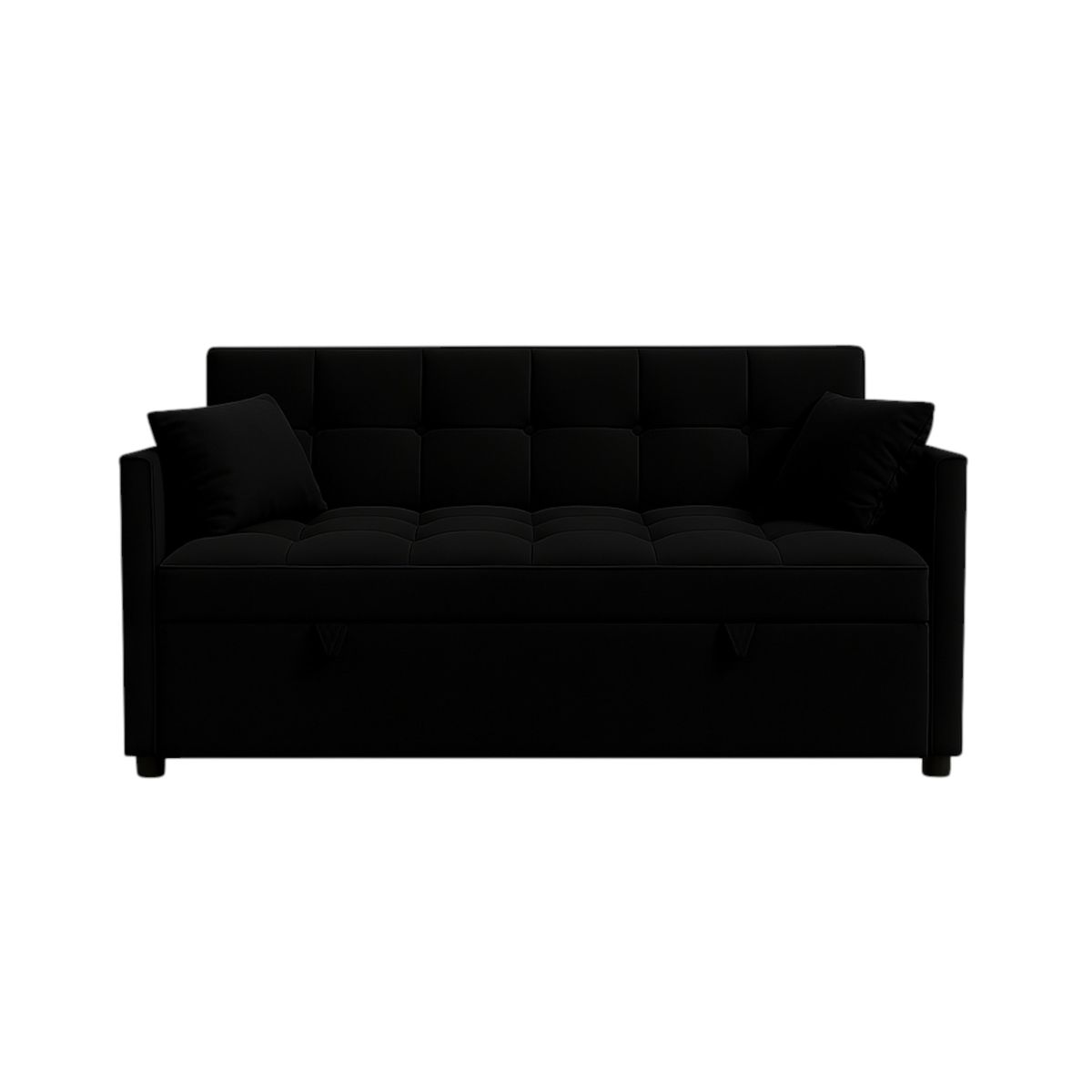 MUEBLES FIOTTI - Sofa Cama 2 Puestos GrisTela Aeidi