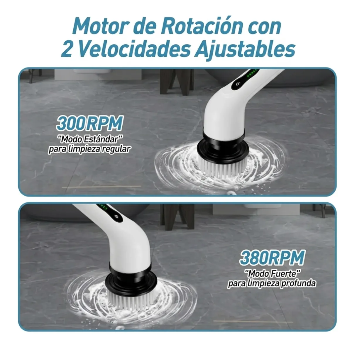9 cabezales intercambiables del cepillo eléctrico