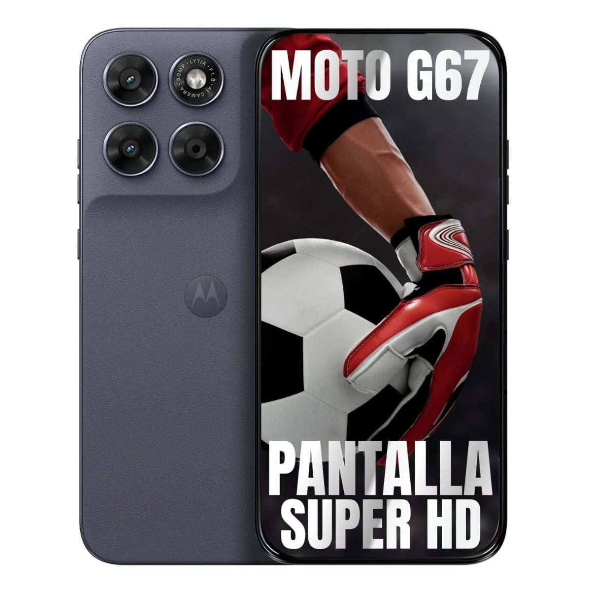 MOTOROLA - Celular MOTOROLA G67 5G 256GB8GB - Gris