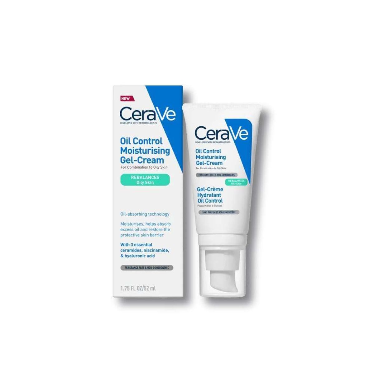 CERAVE - CeraVe Gel- Crema Oil Control Piel Mixta a Grasa x52ml