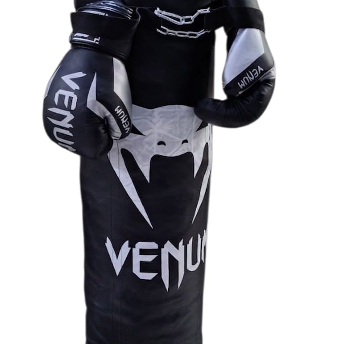 SIONFIT - PAR DE GUANTES BOX SACO RELLENOS NEGRO