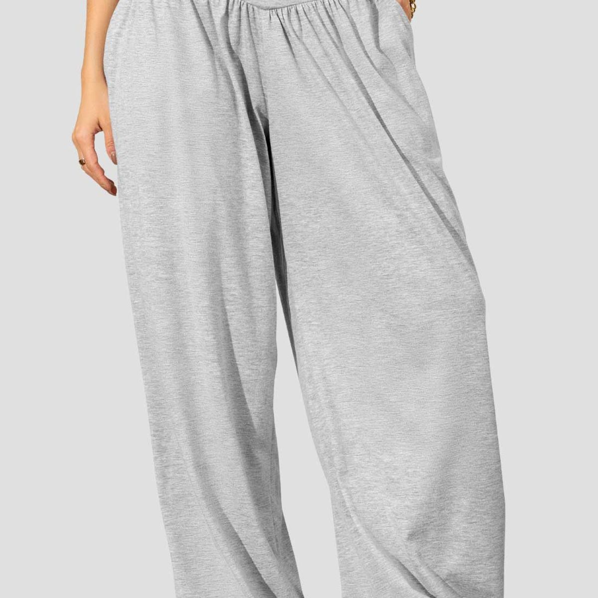 ATYPICAL - Pantalón Mujer Gris Jaspe Atypical 114256