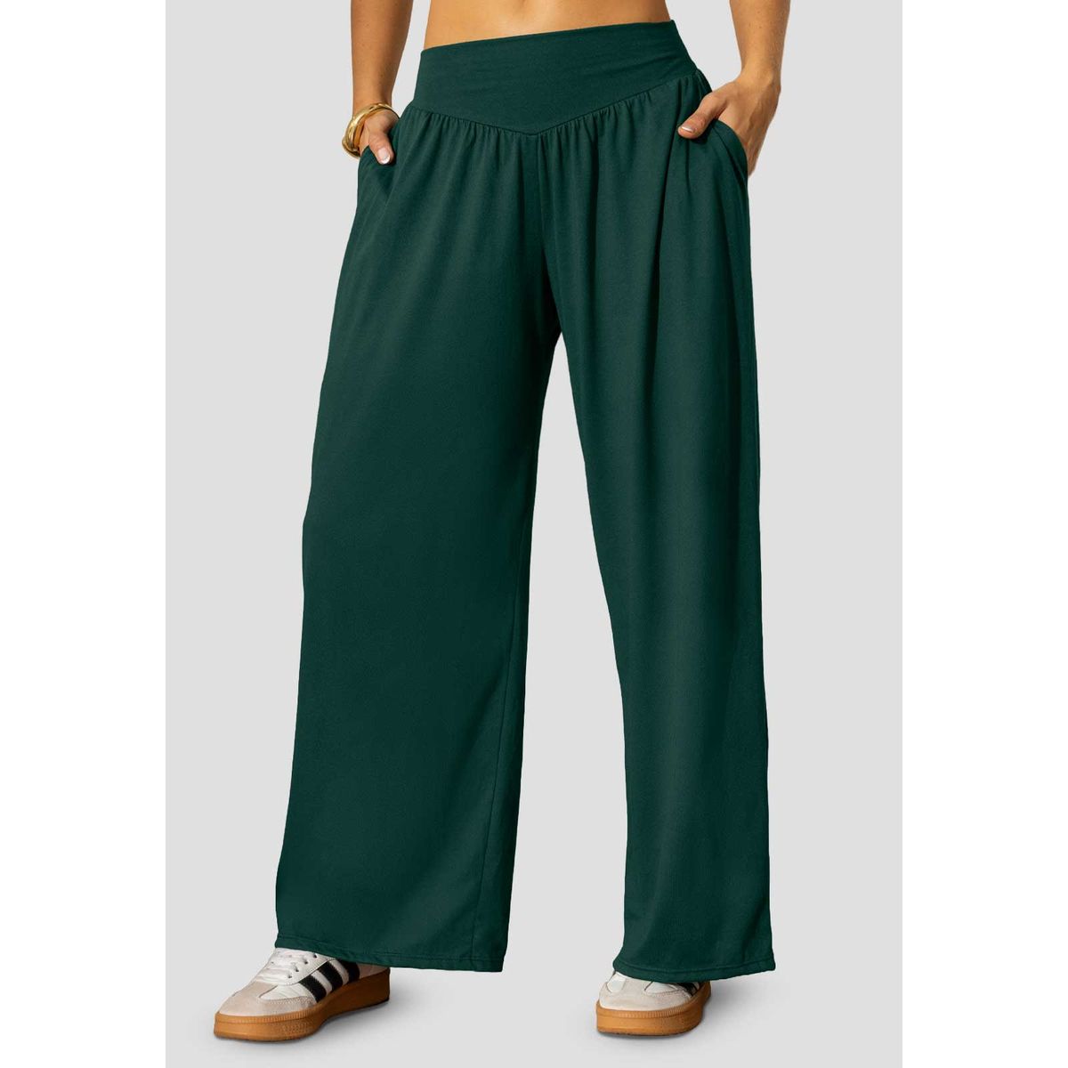 ATYPICAL - Pantalón Mujer Verde Pino Atypical 114256
