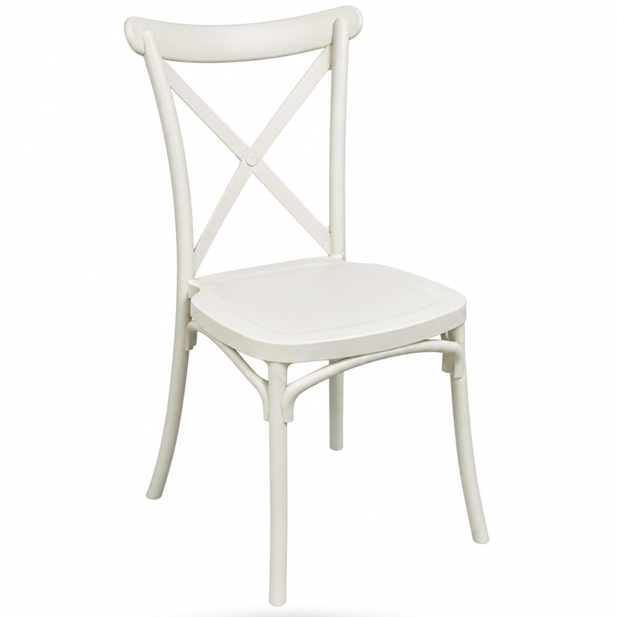 GENERICO - Set X2 Silla Cameron Inyectada En Polipropileno Ergonómica Resistente 100kg Comedor 90.5x47.5x54cm