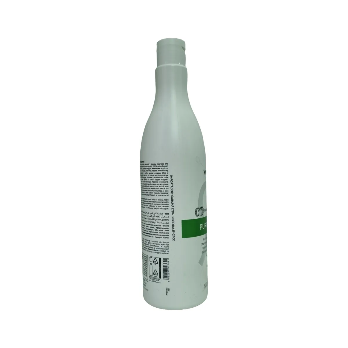 YELLOW - Shampoo Purity 500ml Yellow Scalp  Anticaspa