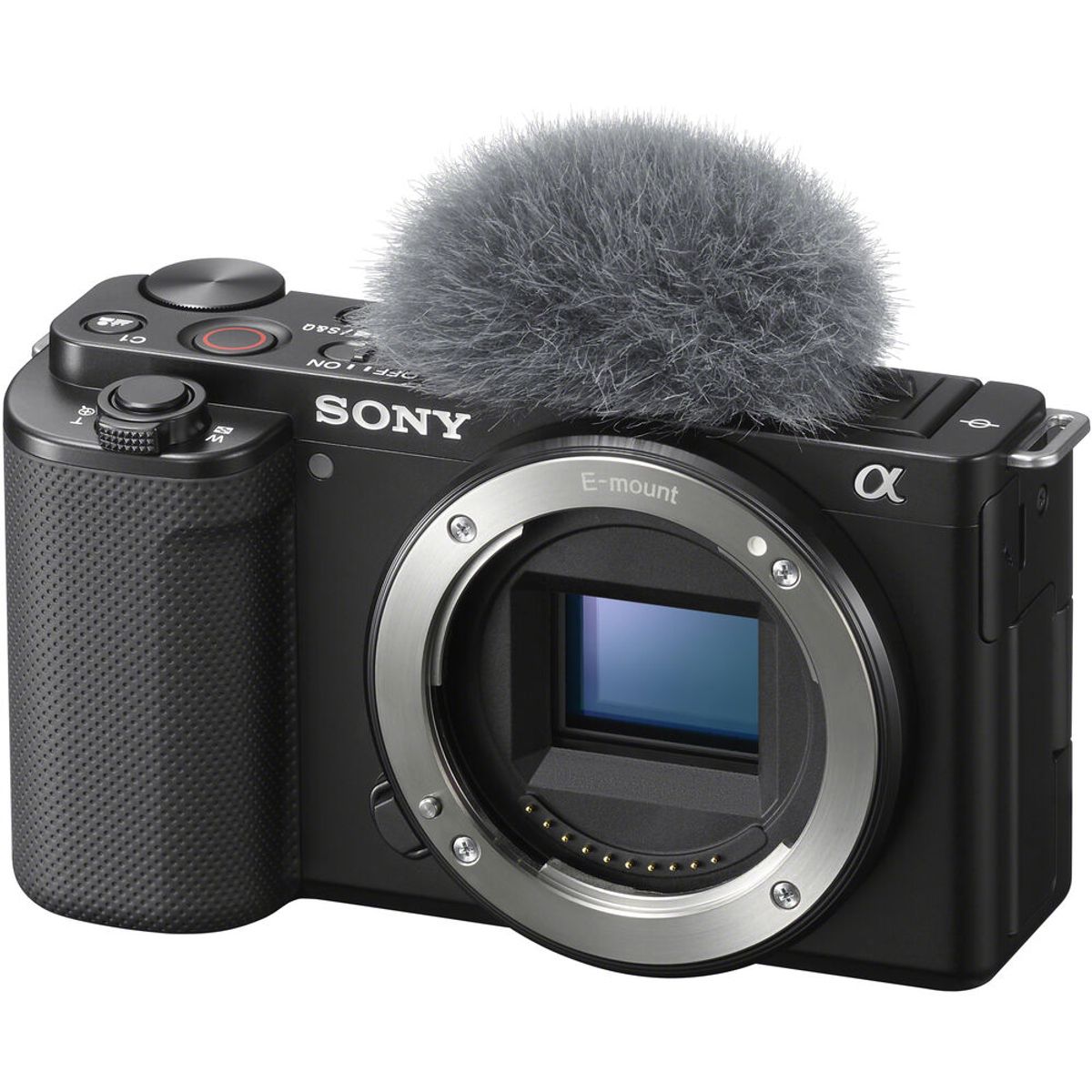 SONY - Cámara Sony ZV-E10 4K Mirrorless Sólo Cuerpo + Memoria 64Gb de 100Mbs + Bolso