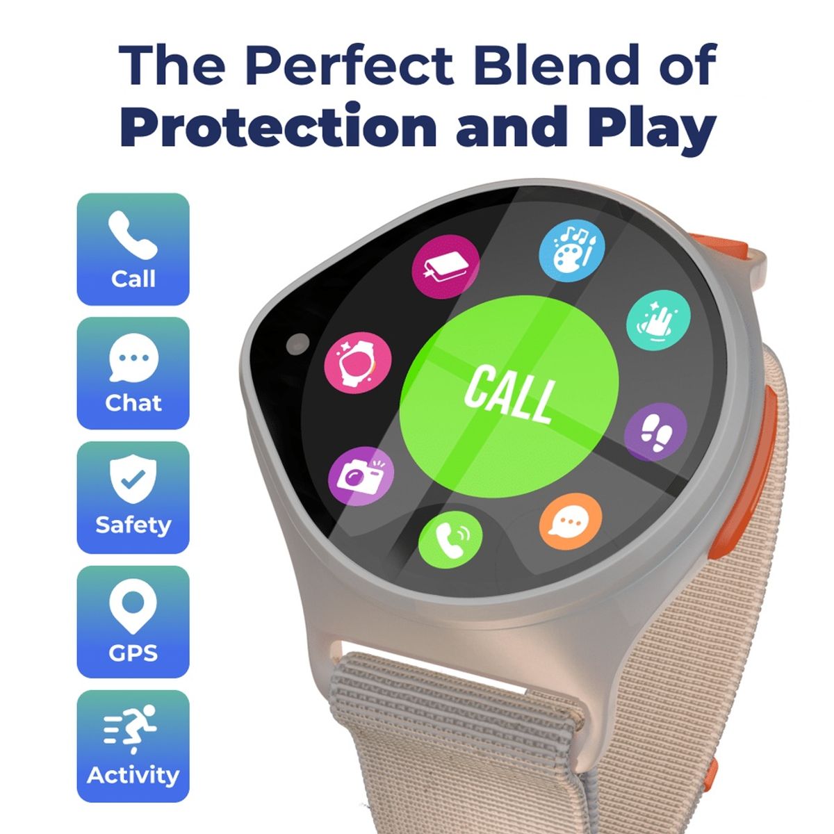 NICKELODEON - Reloj Inteligente Nickwatch 16gb 2 Gb De Ram......