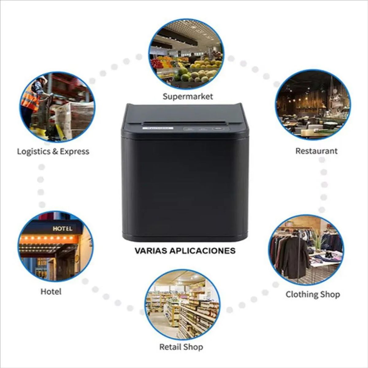 XPRINTER - Impresora Térmica Xprinter 80mm USB