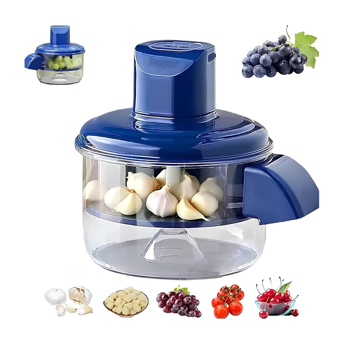 GENERICO - Pelador y Cortador De Frutas y Verduras Electrico Portatil Multiusos