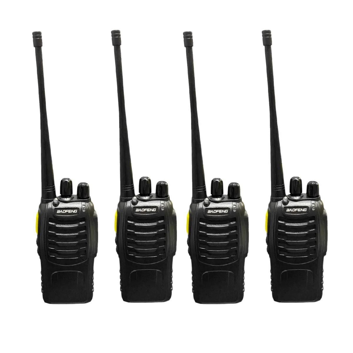 INNOVA - Kit x4 Walkie Talkies Baofeng BF-888 Profesional Alcance 32km Carga USB-C