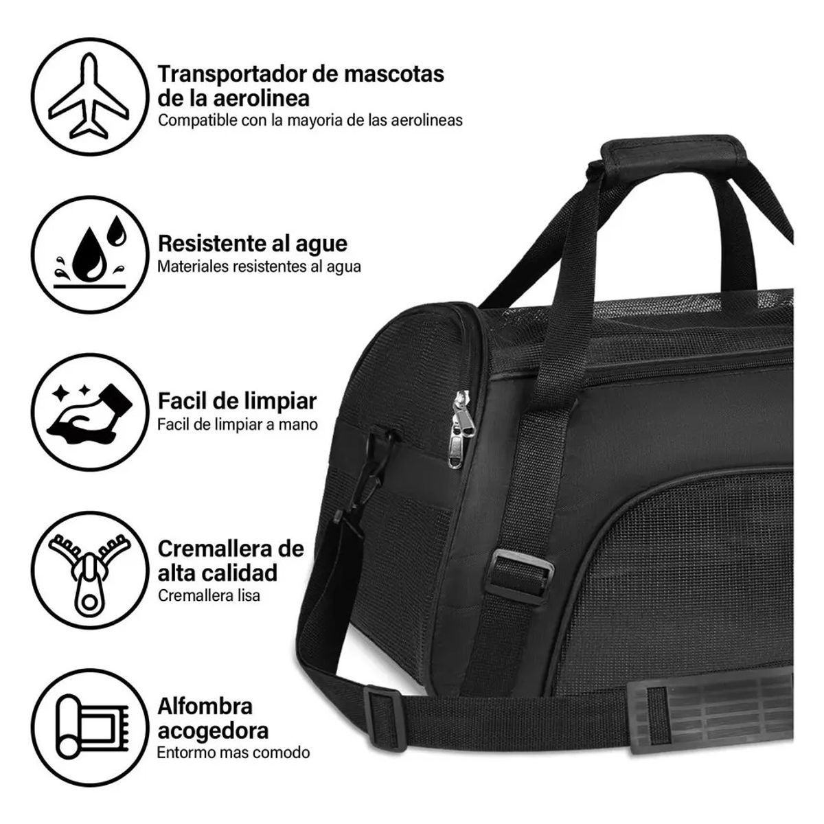 MIELTECH - Bolsa De Mano Para Transportar Mascotas Y Gatos S