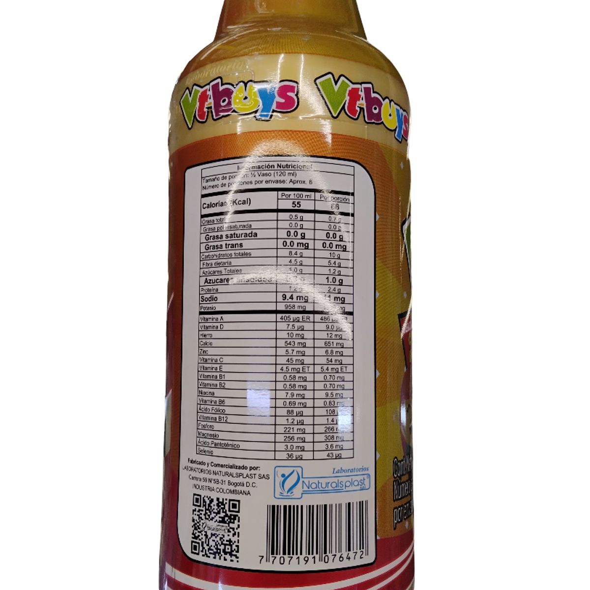 GENERICO - vit boys - Vitamina niños calostro guayaba huevo liofilizado 1 litro