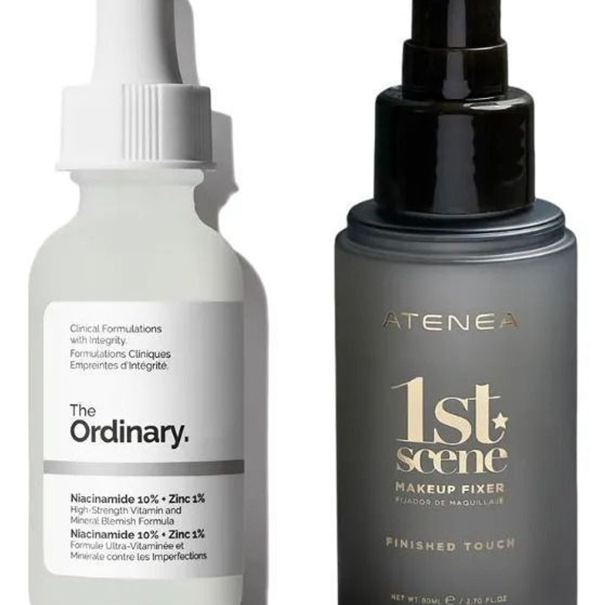 ATENEA - Spray Fijador De Maquillaje  Serum Niacinamida Piel Sana