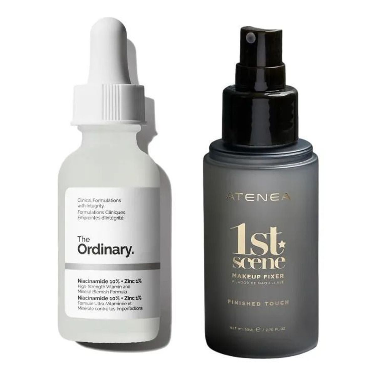 ATENEA - Spray Fijador De Maquillaje  Serum Niacinamida Piel Sana
