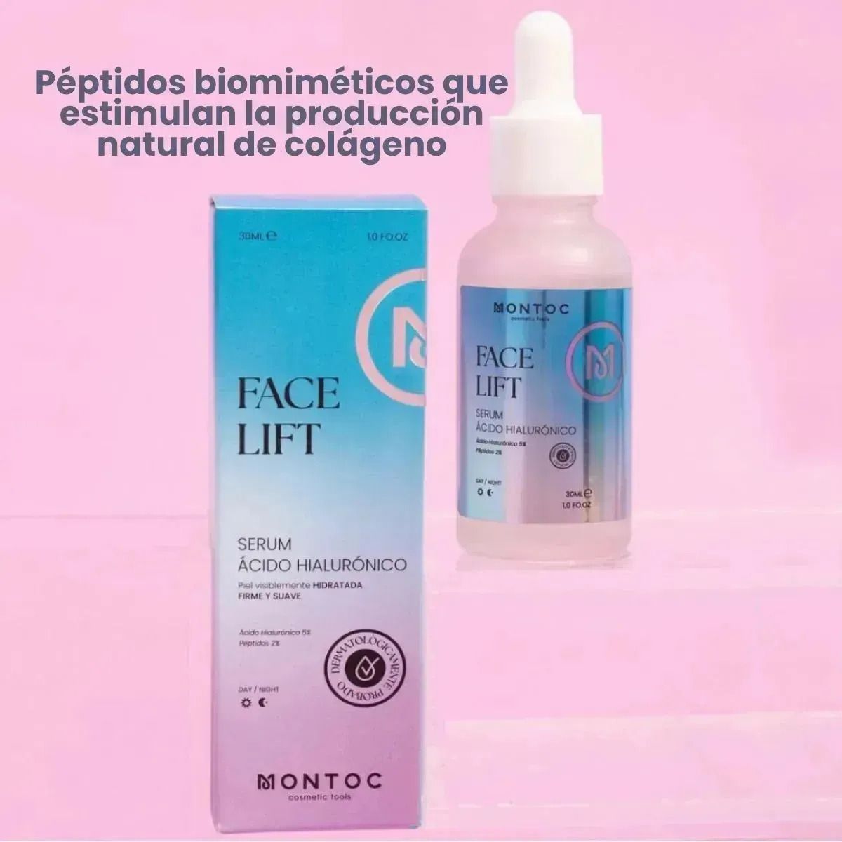 MONTOC MAKEUP - Ácido Hialurónico Serum Niacinamida The Ordinary Piel Suave