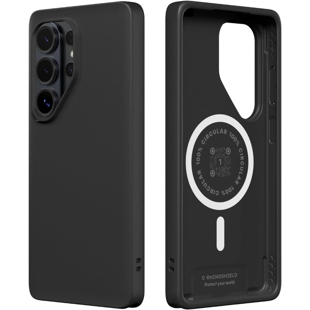  - Estuche Compatible con iPhone 17 Pro Max Rhinoshield SolidX Reforzado Magsafe Negro