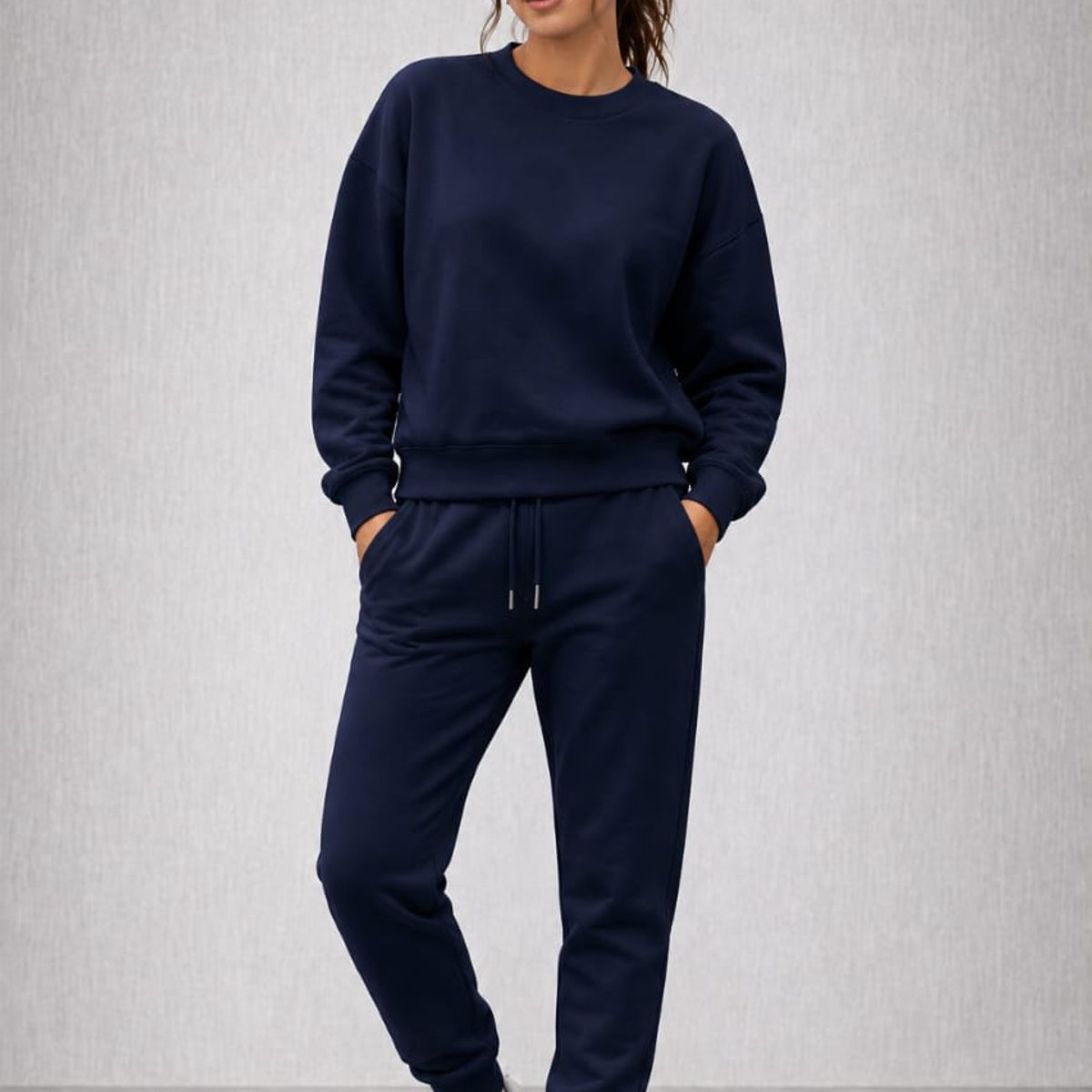 URBANISTA - SUDADERA PARA MUJER COLOR AZUL OSCURO