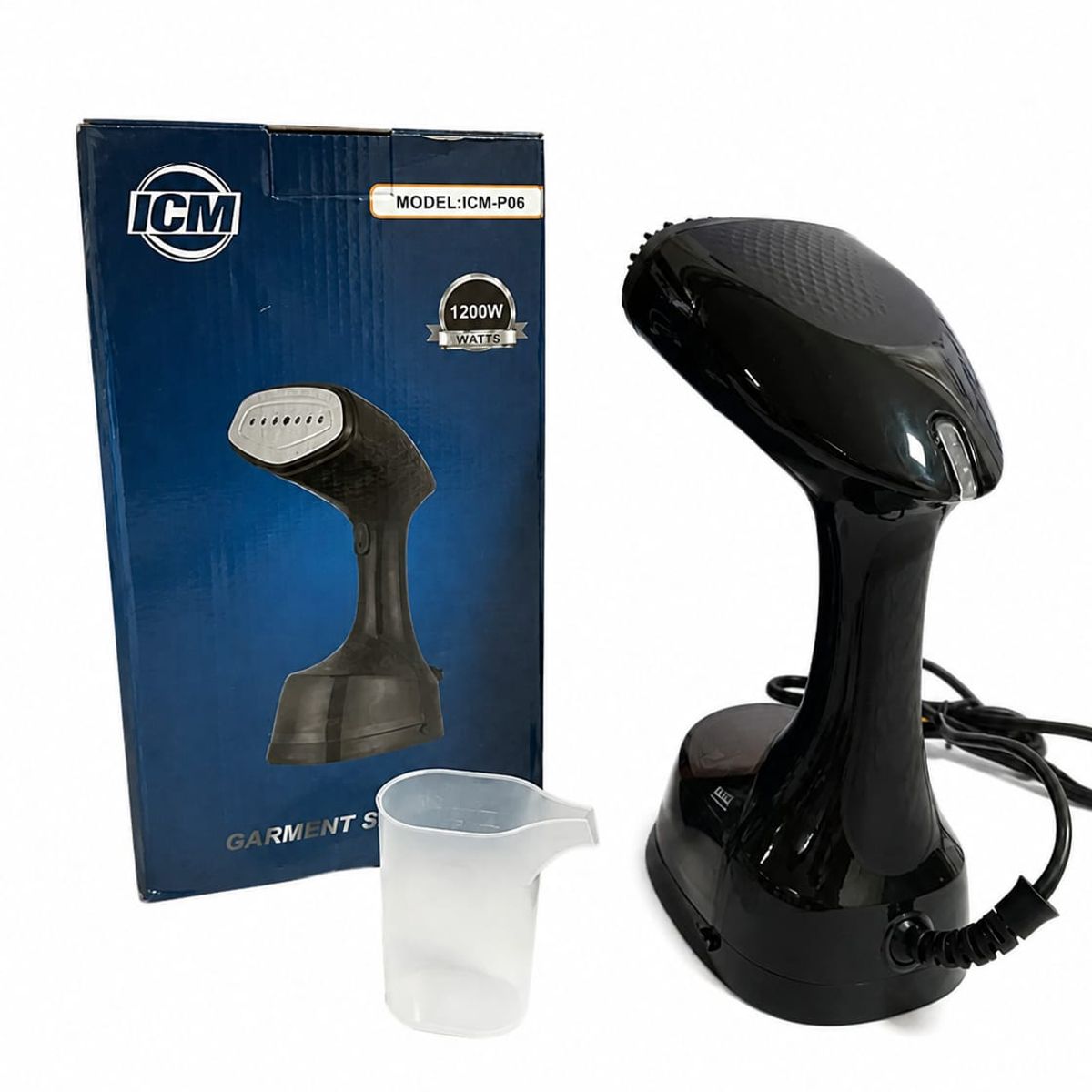 ICM - Plancha De Ropa Telas A Vapor Vaporizador Vertical 1200w