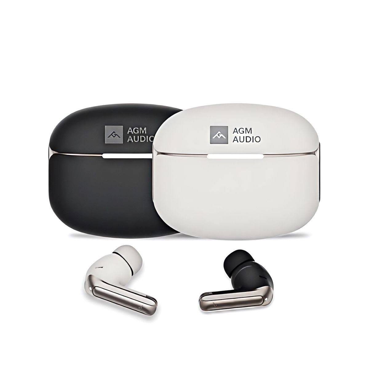 GENERICO - Audífonos AGM Ear Buds 8 Resistencia Extrema y Sonido HiFi Negro